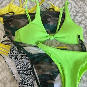 Women’s Bikini Bundle , Set of 3 Bikinis All S!!